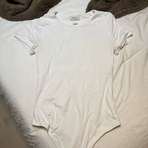 Babaton White Bodysuit